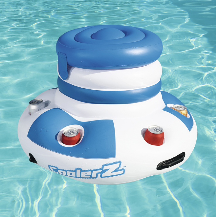 Inflatable water ice bucket - Resting Beach Face