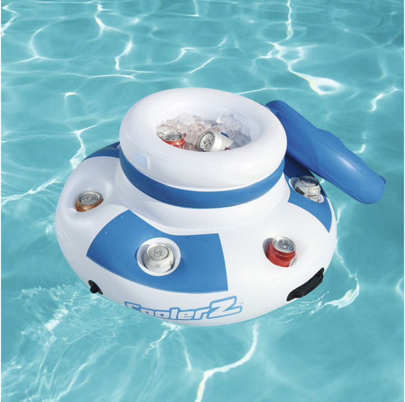 Inflatable water ice bucket - Resting Beach Face