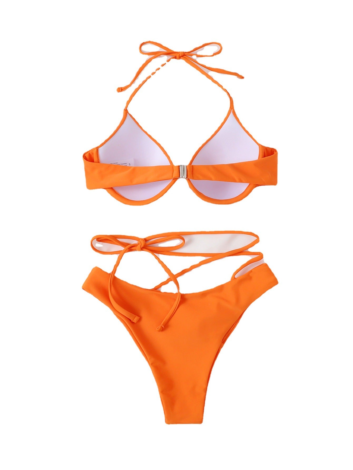 Divine Divide - Two Piece Bikini Set - Resting Beach Face